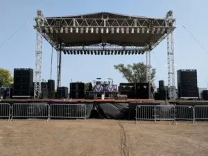 32x28 Roof and Stage