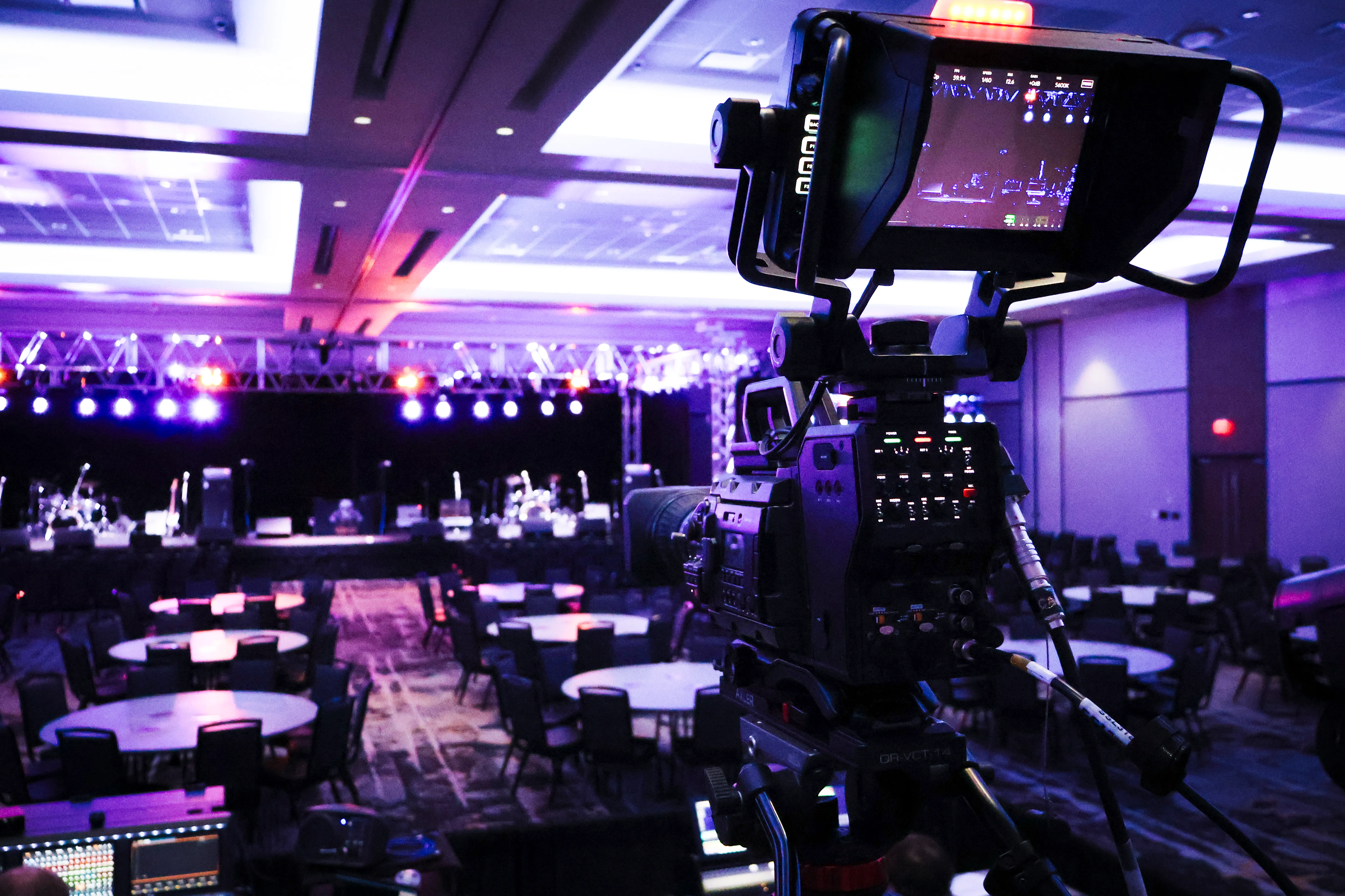 A large Video Wall screen